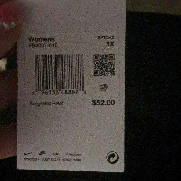 Women's 1X Nike tight fit high rise full length leggings - Picture 4 of 4